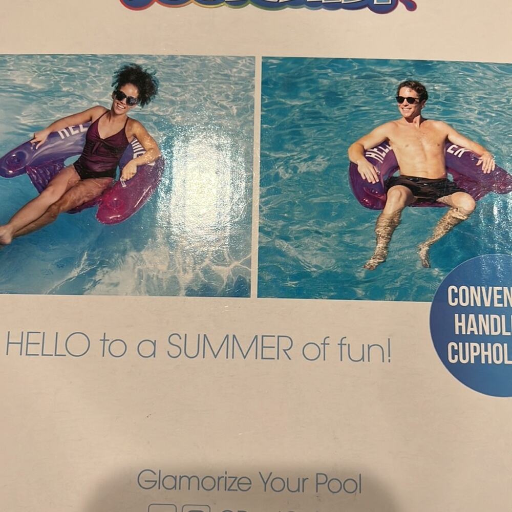 Poolcandy Hello Summer Large Sun Chair - Picture 5 of 5